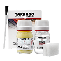 Краситель для гладкой кожи и текстиля + очиститель Tarrago Color Dye 25мл+25мл цвет светло желтый (114)