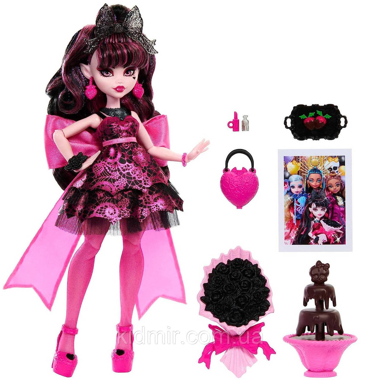 Лялька Монстр Хай Дракулаура Бал Монстрів Monster High Draculaura HNF68