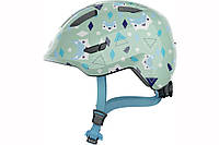 Велосипедный детский шлем ABUS SMILEY 3.0 M 50-55 Green Nordic
