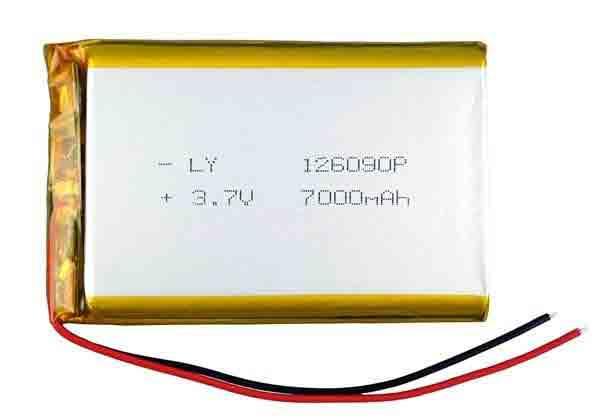 Акумулятор Li-pol 3.7V 7000 mAh (12*60*90 мм.)