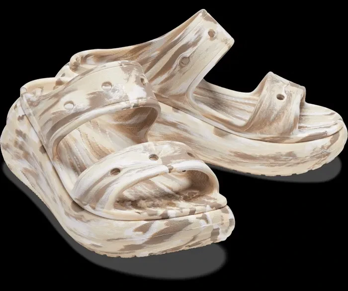 Crocs Classic Crush Marbled Sandal босоніжки жіночі крокс.