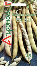 Насіння Квасоля Еурека на сухе зерно 15 н Ріва Трейд, UA