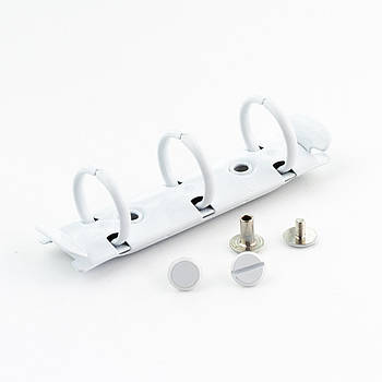 Кільцевий механізм Білий А8 на 3 кільця 86/20мм + болти KMX024