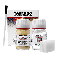 Краситель для гладкой кожи и текстиля + очиститель Tarrago Color Dye 25мл+25мл цвет ярко золотой металлик(507)