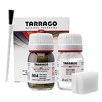 Краситель для гладкой кожи и текстиля + очиститель Tarrago Color Dye 25мл+25мл цвет золот-корич металлик (504)