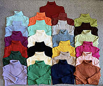 Жіночий базовий гольф під горло в асортименті, фото 10