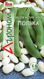 Насіння Квасоля Полька 15 н Ріва Трейд, UA