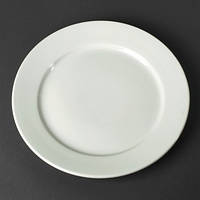 Блюдо для ресторанов белое Helios круглое фарфоровое 300 мм (HR1165) Оригинал