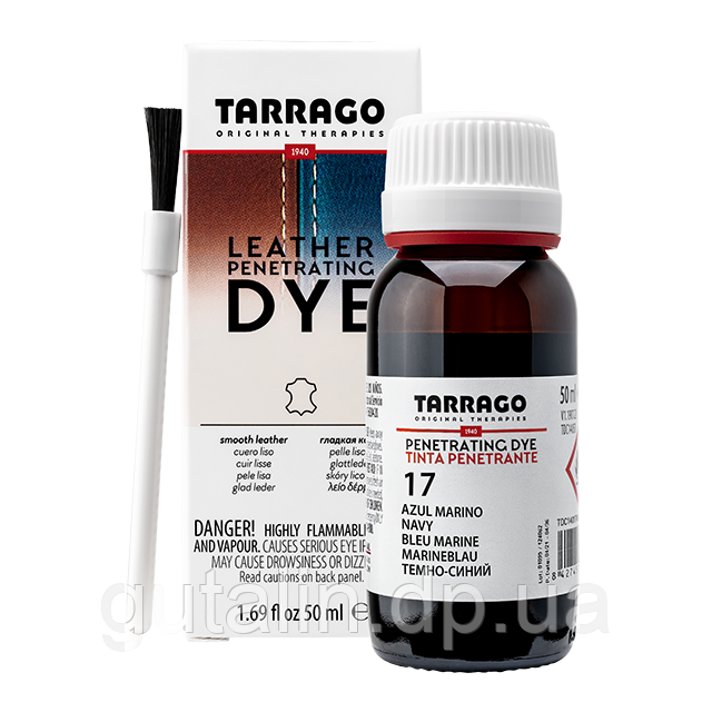 Проникаючий барвник для гладкої шкіри TARRAGO PENETRATING DYE 50 мл колір темно-синій(17)
