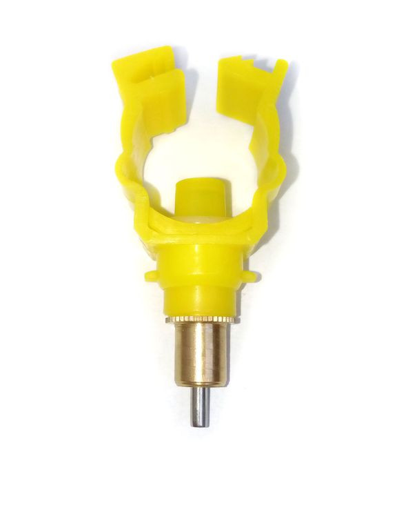 Ніпельна (сосковая) поїлка для кроликів (кролів), гризунів під трубу 20мм, довжина 3см, фото 1