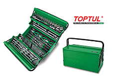 Набір інструментів 62шт 1/2" в металевому ящику TOPTUL GCAZ0057, фото 4