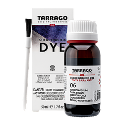 Барвник для замші, нубука TARRAGO SUEDE NUBUCK DYE 50 мл колір темно-коричневий(06)