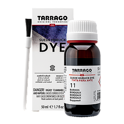 Барвник для замші, нубука TARRAGO SUEDE NUBUCK DYE 50 мл колір бордовий (11)