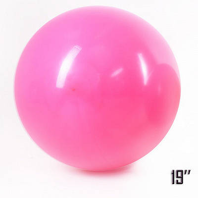 Art Show 19"/ 47.5 см Куля гігант рожевий-темний. Кулі повітряні латексні