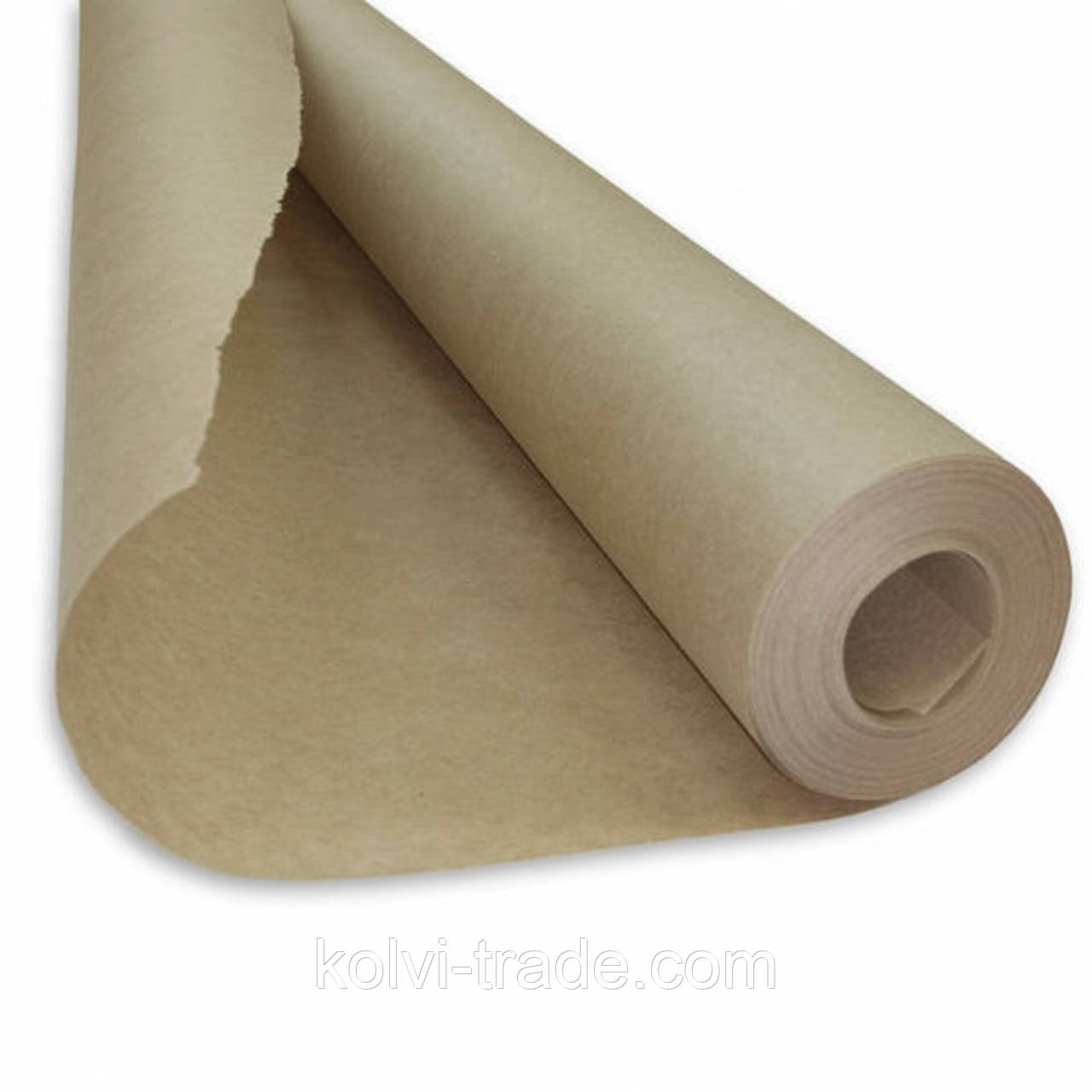 Крафт-папір Лайт для етюдів та малюнків (Kraft/L-105/25-80-12) ф. 1.05м у рулонах 25 м, щільність 80г/м2 Колві