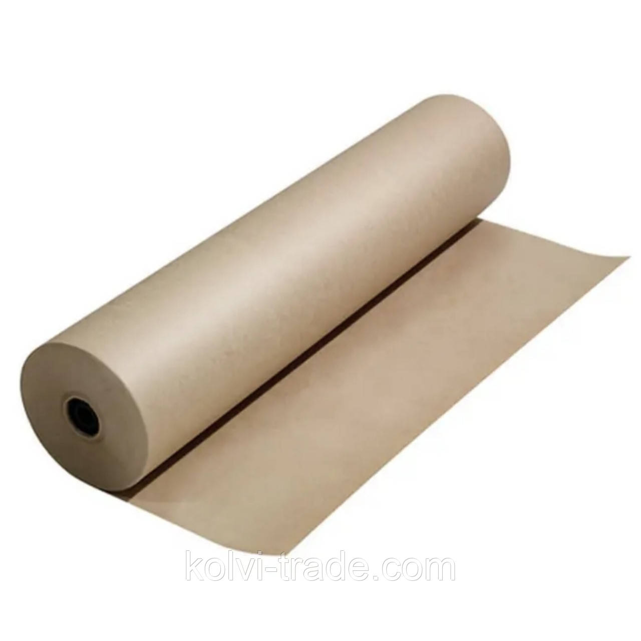 Крафт-папір Лайт для підкладок підносів (Kraft/L-105/25-80-2) ф. 1.05м у рулонах 25 м, щільність 80г/м2 Колві