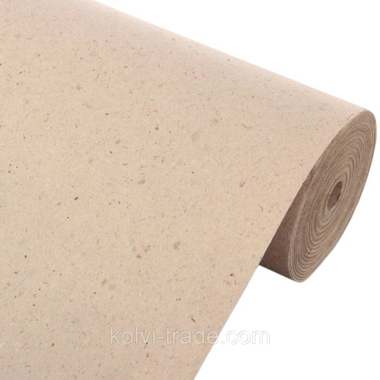 Папір крафтовий лайт для нотаток, ескізів та замальовок Kraft/L-105/25-80-13 в рулоні 105см*25м, щільність 80г/м2
