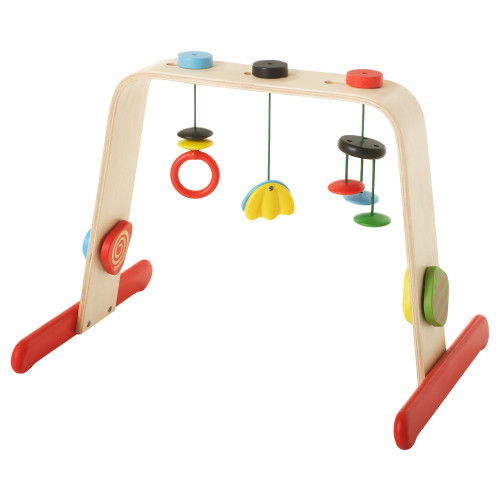 Мобіль, тренажер для немовляти, береза, 701.081.77 IKEA, ІКЕА, LEKA