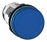 Лампа сигнальная 22мм синий LED 24V AC/DC [XB7EV06BP] Harmony XB7 Schneider Electric