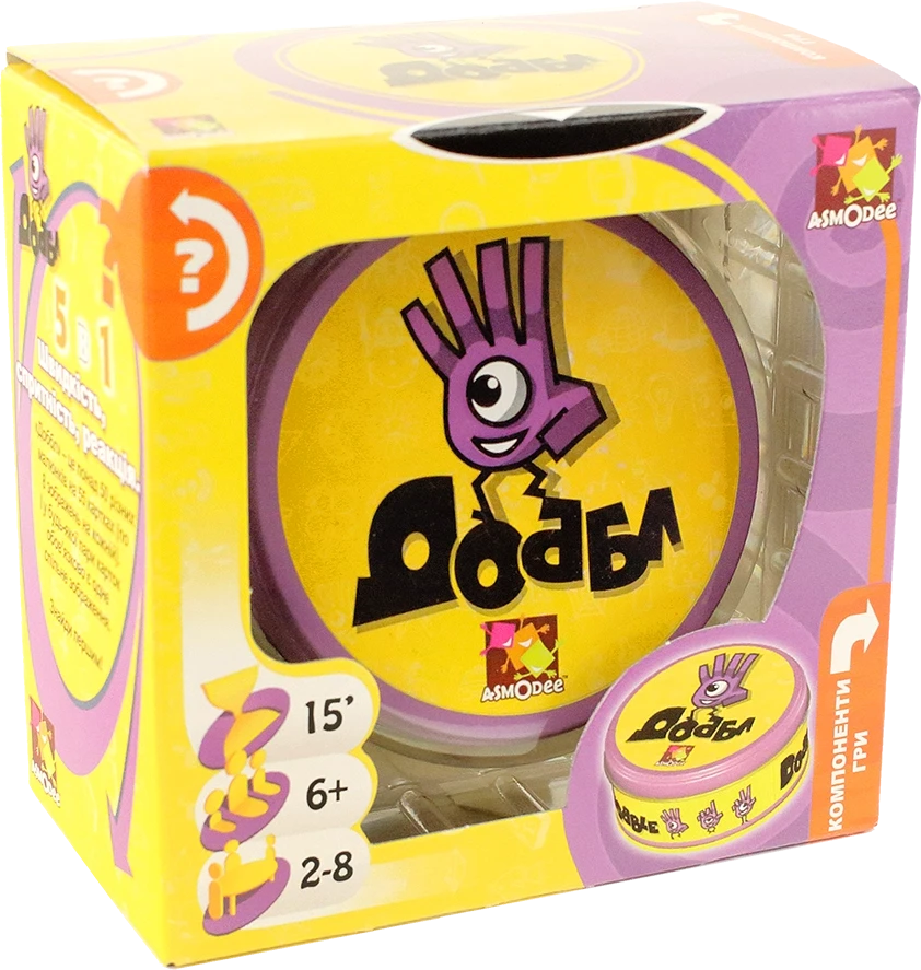 Настільна гра Dobble (Доббл або Spot It!) (українське видання)