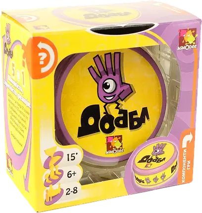 Настільна гра Dobble (Доббл або Spot It!) (українське видання), фото 1