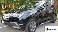 Пороги боковые труба для Acura MDX (2006-2013)