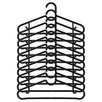 Плечики IKEA SPRUTTIG черный 10 штук 203.170.79