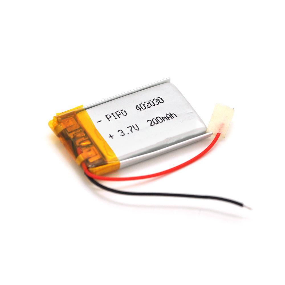 Акумулятор Li-pol 3.7V 200mAh (4 x 20 x 30 мм.), фото 1