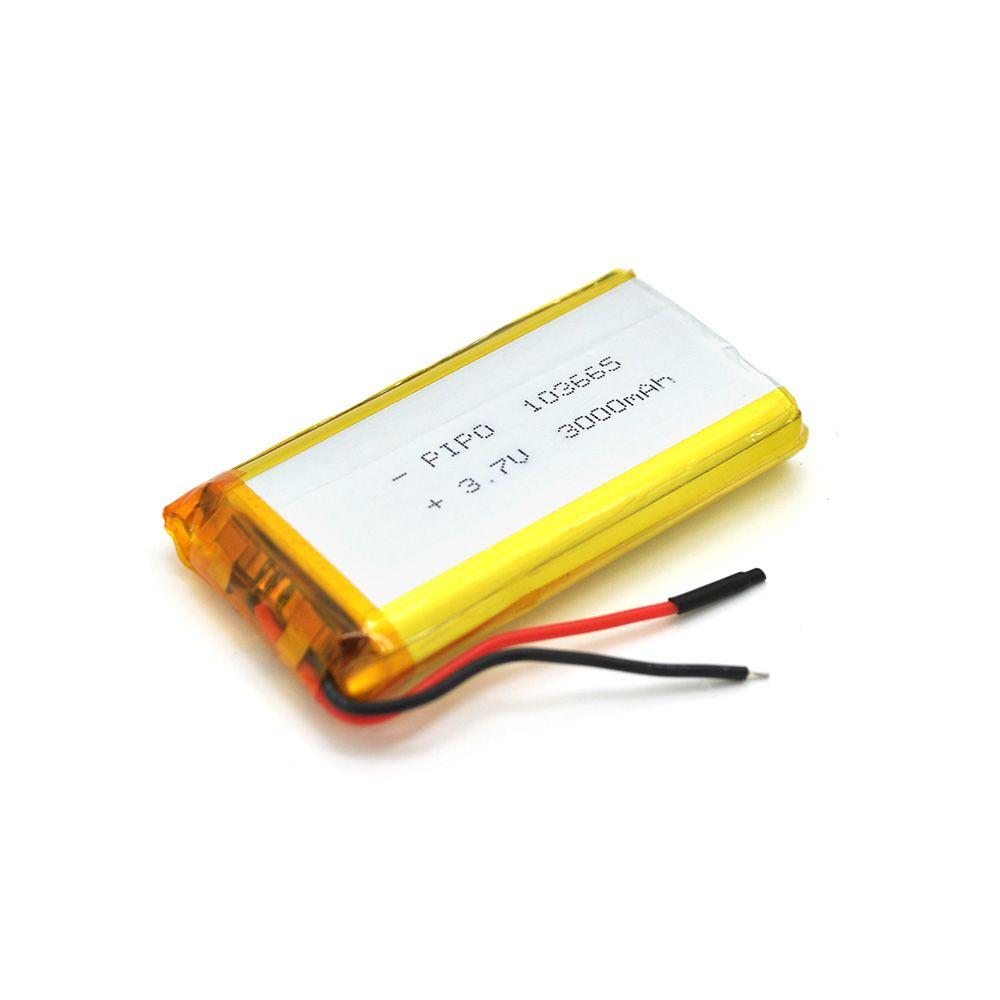 Акумулятор Li-pol 3.7V 3000mAh (10 x 36 x 65 мм.)