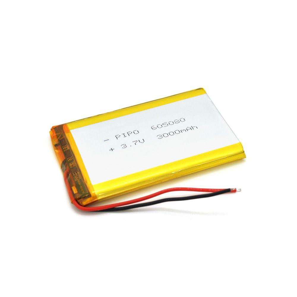 Акумулятор Li-pol 3.7V 3000mAh (6 x 50 x 80 мм.), фото 1