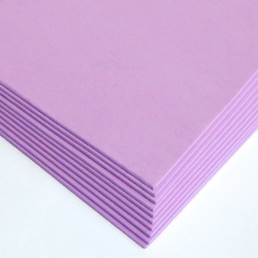 Фоаміран для рукоділля, 2 мм, 20х30 см, бузковий