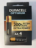 Батарейки Duracell OPTIMUM MN1500 AA 4шт.