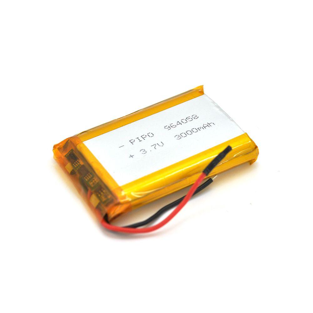 Акумулятор Li-pol 3.7V 3000mAh (9,6 x 40 x 58 мм.), фото 1