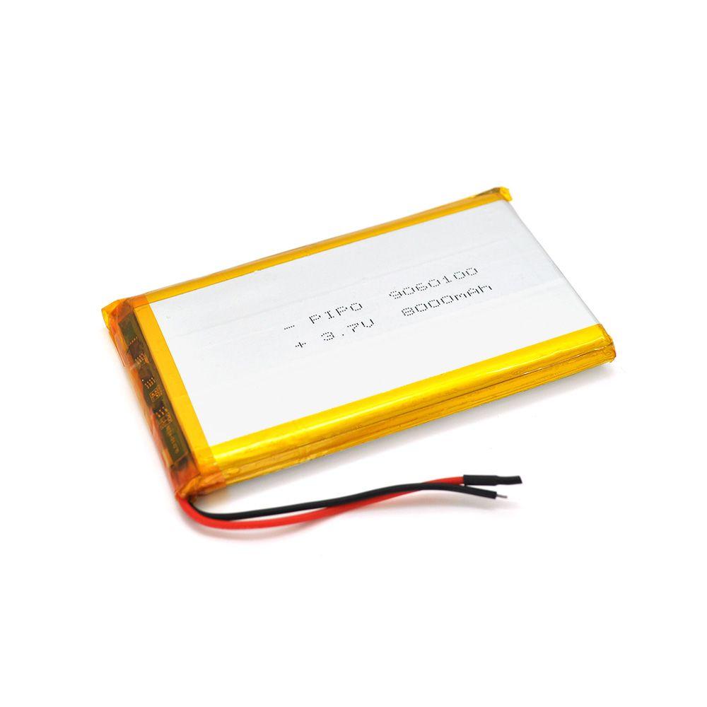 Акумулятор Li-pol 3.7V 8000mAh (9 x 60 x 100 мм.)