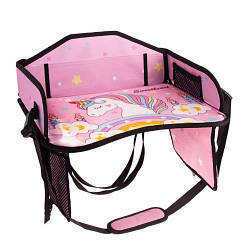 Дитячий столик на автокрісло (рожевий) (TMZ-184 PN)