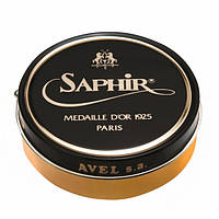 Паста для обуви Saphir Medaille D'or Pate De Luxe цвет оранжево-желтый (79) 50 мл