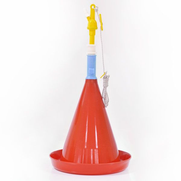 Дзвонова поїлки для курей несучок батьківського стада бройлерів і підрощених індиків, фото 1