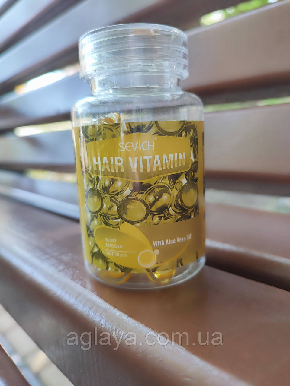 Капсули вітамінні для живлення і блиску волосся Sevich hair vitamin (жовті), фото 1