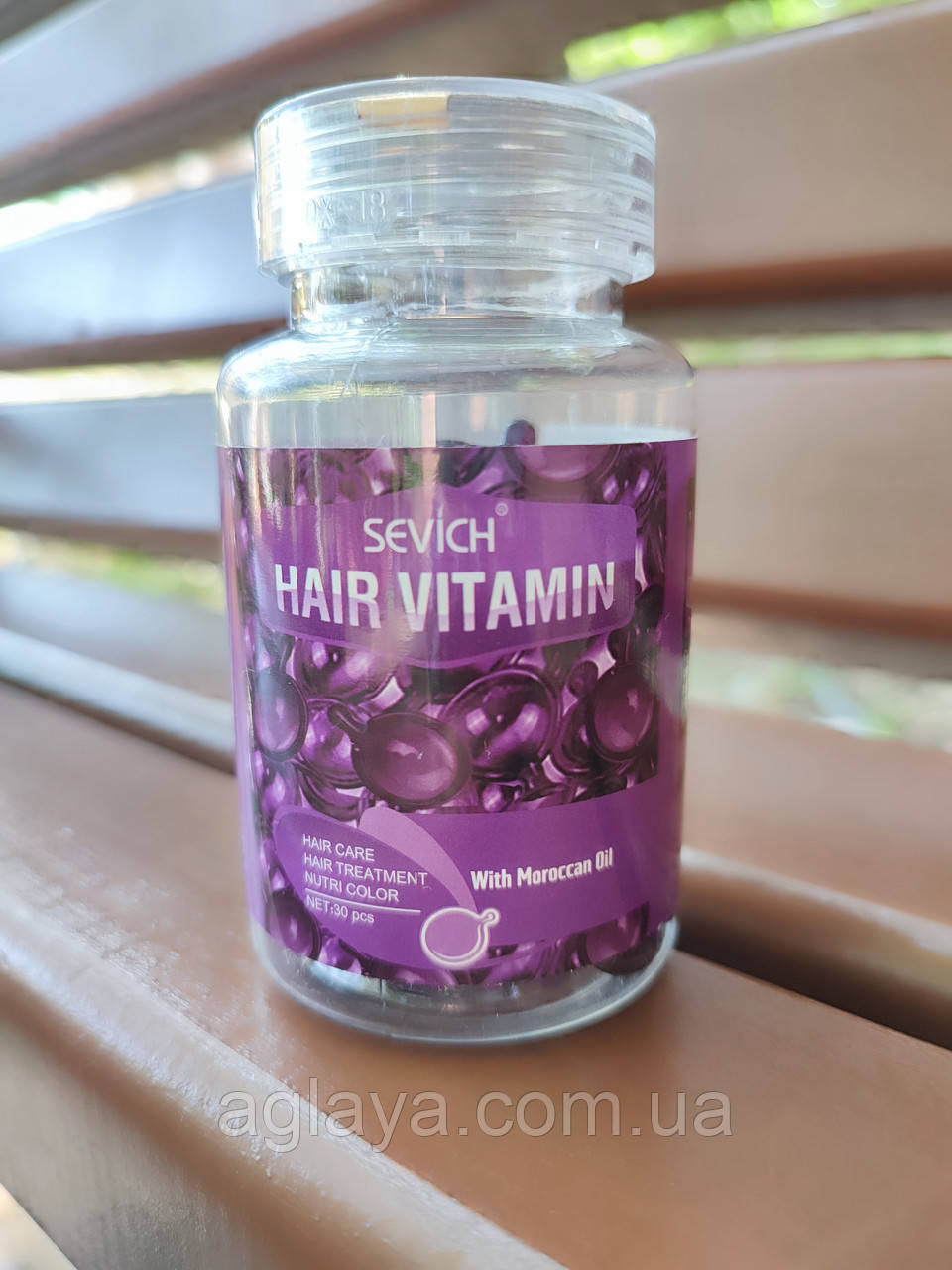 Вітаміни Капсули для фарбованого волосся Sevich hair vitamin (фіолетові)