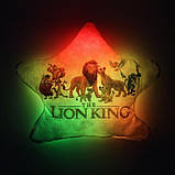 Подушка нічник Lion King — дитячий нічник подушка Король Лев, фото 4