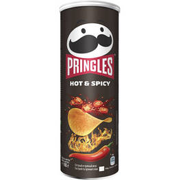 Чипси Pringles Hot&Spicy Гострі 165 г (5053990101542)