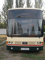 Изготовление и замена лобового стекла на автобусе Van Hool Alizee в Никополе (Украина) 26