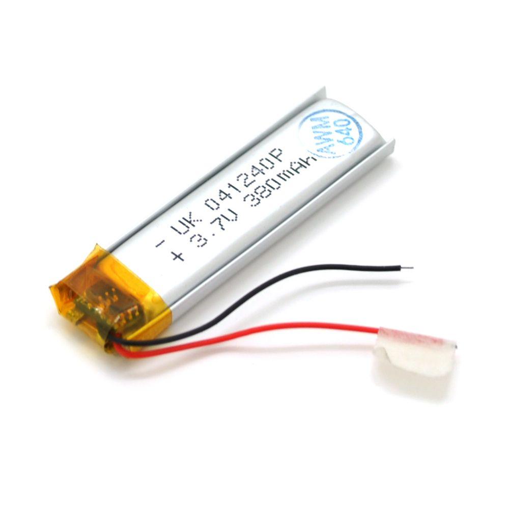 Акумулятор Li-pol 3.7V 380mAh (4 x 12 x 40 мм.), фото 1