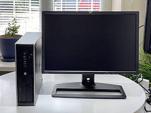 ПК+Монітор HP Compaq 6200 Pro SFF/ i3-2100/ 8GB RAM/ 240GB SSD/ Radeon HD 8490 1GB+HP LP2475w 24" 1920x1200, фото 3