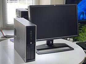 ПК+Монітор HP Compaq 6200 Pro SFF/ i3-2100/ 16GB RAM/ 480GB SSD/ Radeon HD 8490 1GB+HP LP2475w 24" 1920x1200, фото 4