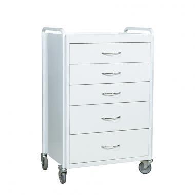 Столик медичний СМ-5 маніпуляційний пересувний інструментальний для процедурного кабінету анестезіолога, фото 1