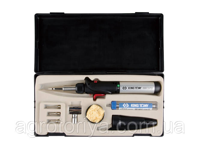 Купить Паяльник газовый, горелка, 150 Вт, с комплектом сменных насадок ...