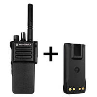 Рация цифровая профессиональная Motorola DP4400e VHF + доп. аккумулятор Радиостанция Моторола для ВСУ