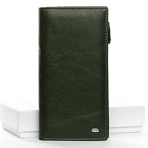 Гаманець Classic шкіра DR. BOND WMB-3M dark-green