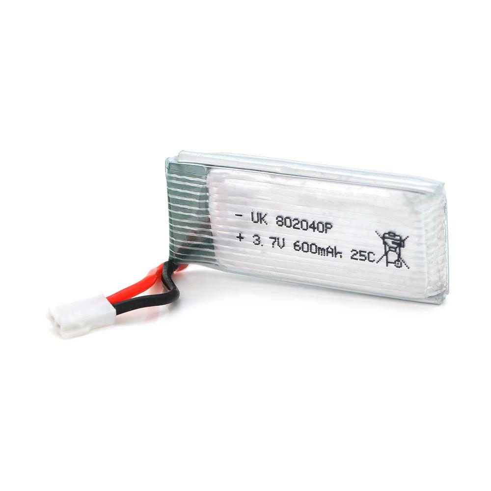 Акумулятор Li-pol 3.7V 600mAh (8 x 20 x 40 мм. P) 25C, фото 1
